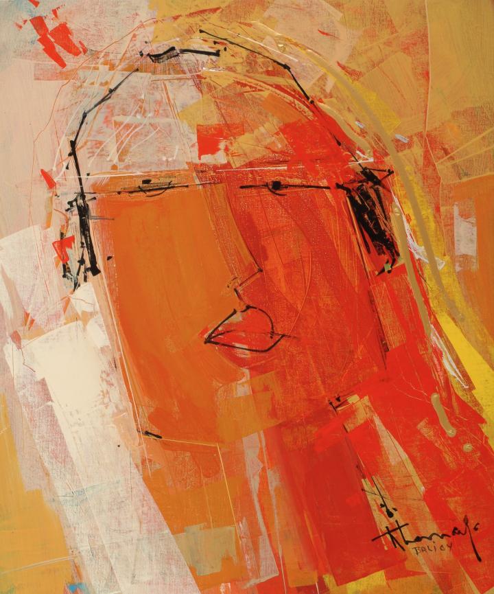 La Coiffeuse Japonaise René Lemay Artiste Peintre Québécois